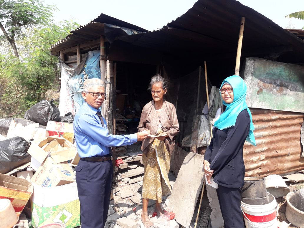 Penyaluran Fidyah dan Bantuan Gempa Lombok NTB